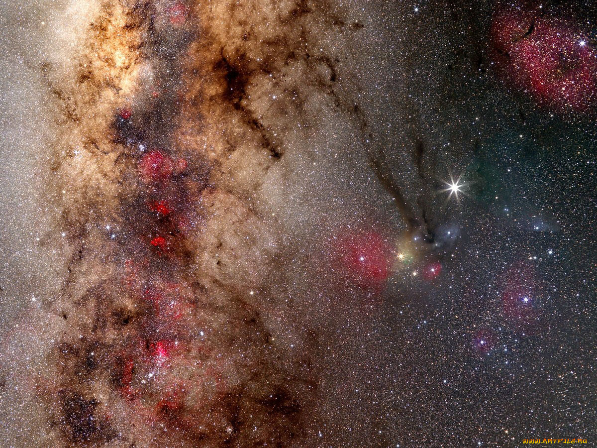 Галактика m101 Астрофото